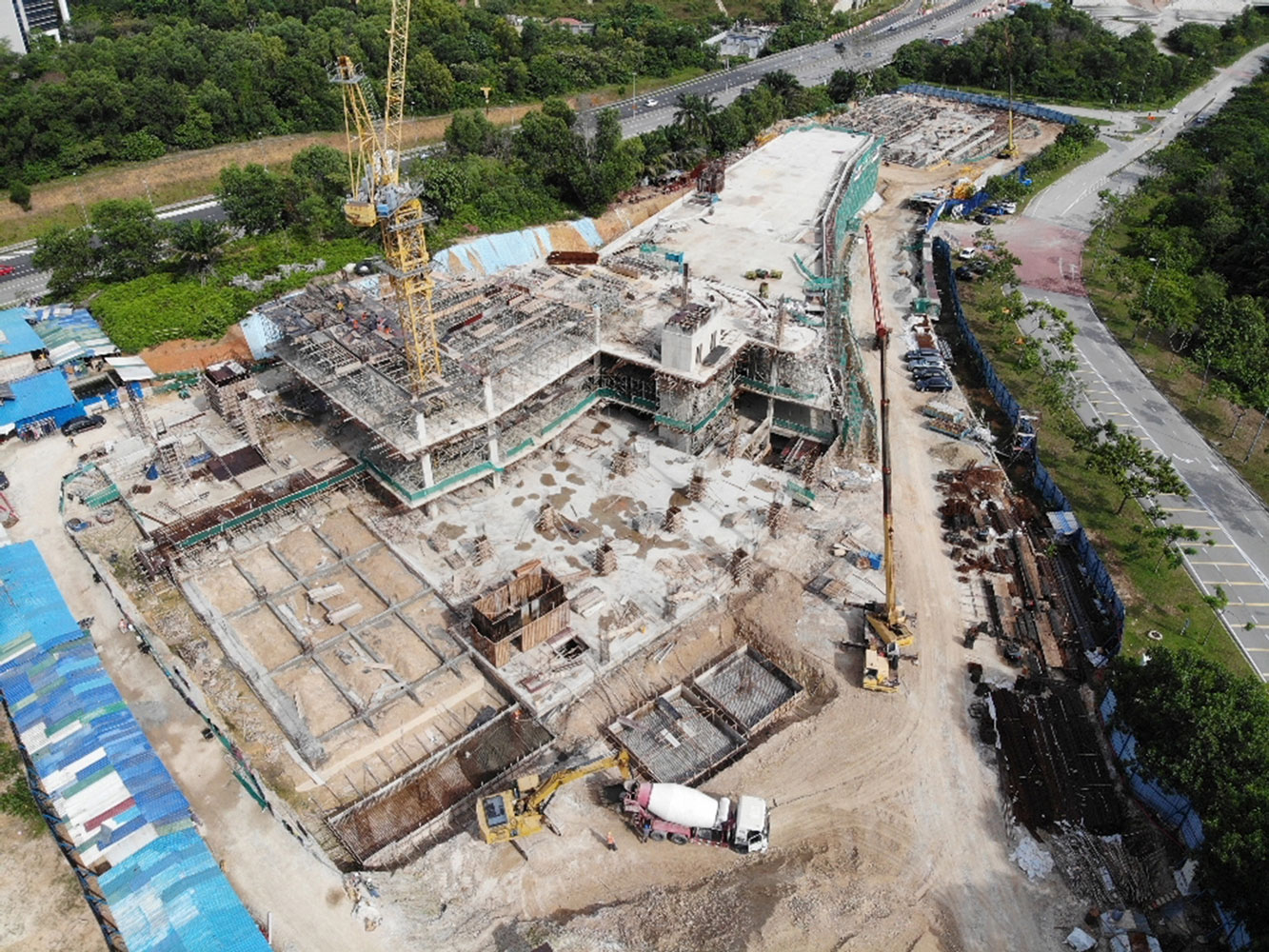 德信Cyberville项目进展 (更新于6月6日2020）