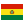 BOLIVIA flag